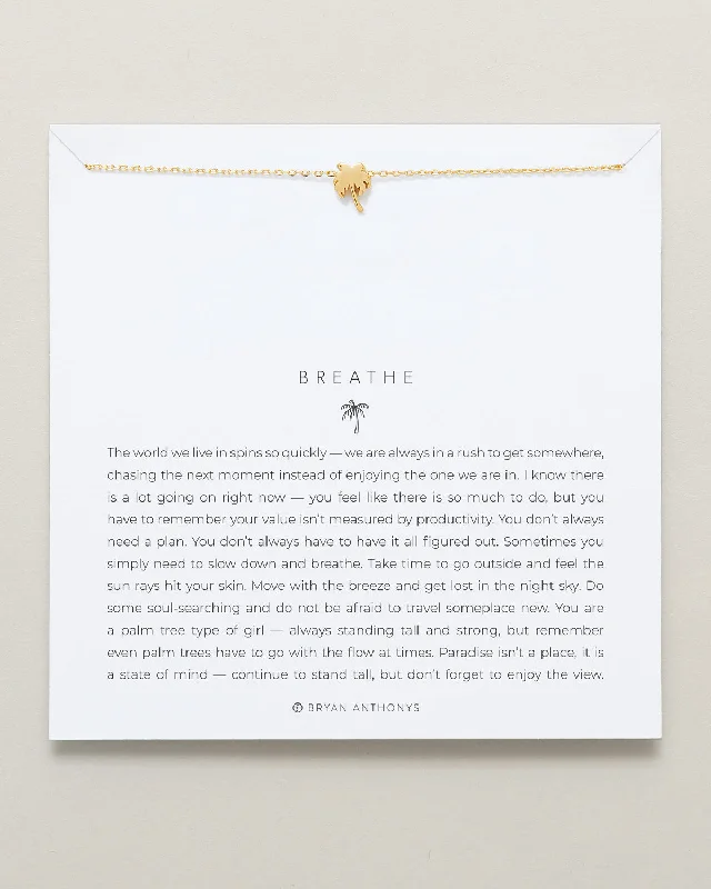 Sparkle On A Budget – Fine Jewelry For Less Breathe Icon Necklace