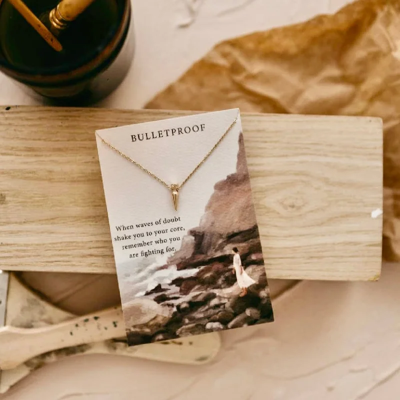 Must-Have Jewelry Pieces At Reduced Prices Bulletproof Necklace, Ephesians 6:13