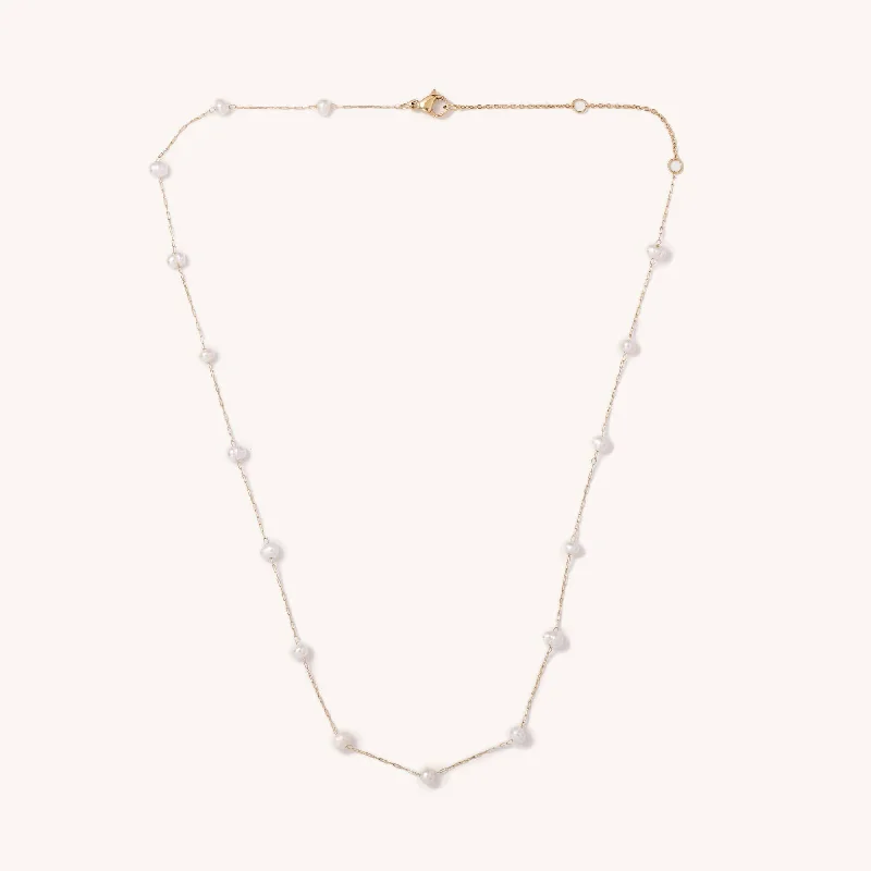 High-End Sparkle, Low-End Prices – Jewelry Sale Live Camille Pearl Necklace