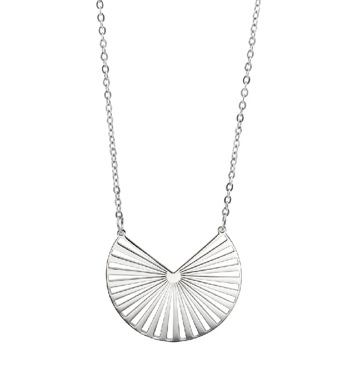 Get The Sparkle You Love At Prices You Adore Taylor 18k White Gold Plated Stainless Steel Necklace Get The Sparkle You Love At Prices You Adore Taylor 18k White Gold Plated Stainless Steel Necklace