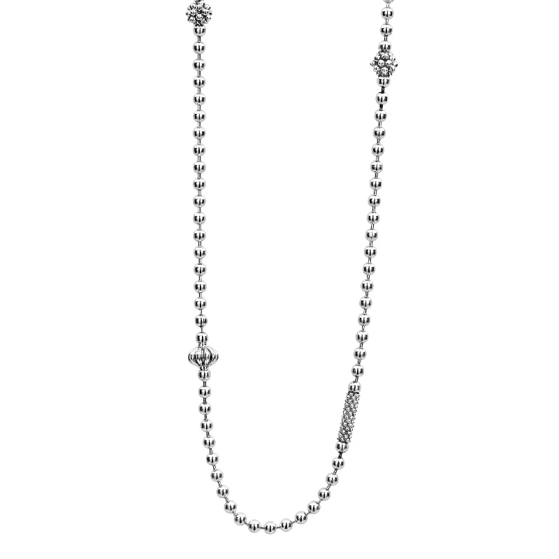 Sparkle More For Less – Jewelry Sale Happening Now Caviar Icon Silver Caviar Beaded Necklace Sparkle More For Less – Jewelry Sale Happening Now Caviar Icon Silver Caviar Beaded Necklace