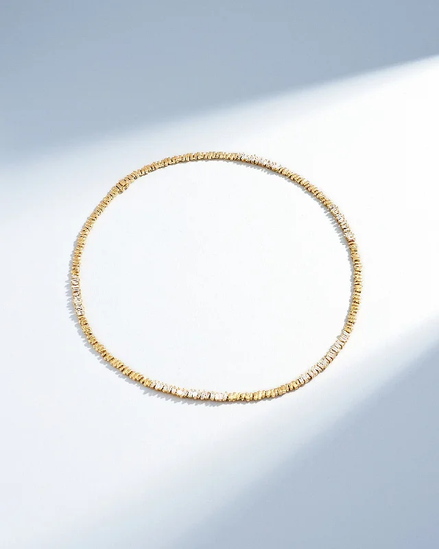 Jewelry Flash Sale – Stylish Designs At Unbeatable Rates Classic Diamond 50/50 Tennis Necklace Jewelry Flash Sale – Stylish Designs At Unbeatable Rates Classic Diamond 50/50 Tennis Necklace