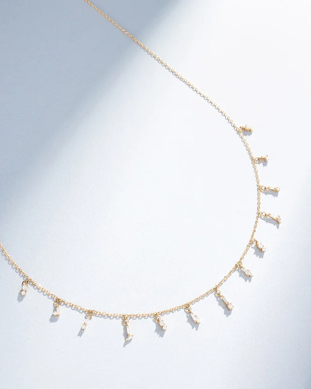 The Perfect Jewelry Piece At The Perfect Price Classic Diamond Drop Necklace