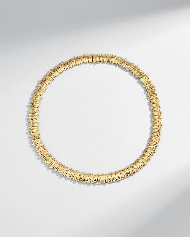 Timeless Jewelry Styles At Wallet-Friendly Prices Classic Gold Tennis Necklace