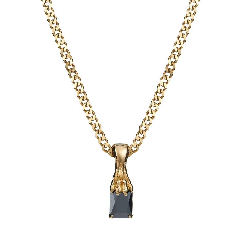 Exclusive Jewelry Markdowns – Limited-Time Offer Claw necklace - black