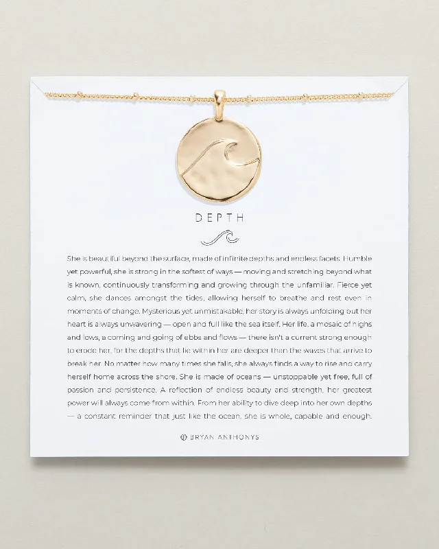 Exclusive Online Jewelry Sale – Don't Wait Depth Necklace