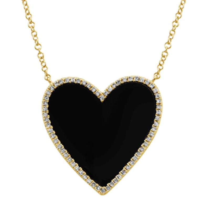 Best Jewelry Deals – Shop Premium Pieces At Great Prices Diamond Edge Onyx Heart Necklace Best Jewelry Deals – Shop Premium Pieces At Great Prices Diamond Edge Onyx Heart Necklace