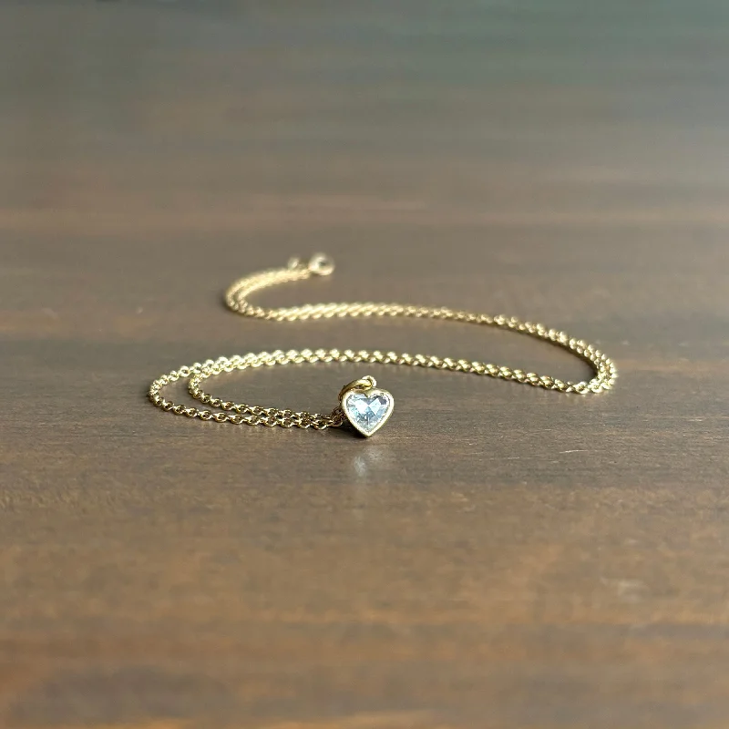 Huge Markdowns On Premium Jewelry Styles Diamond Sweetheart Necklace