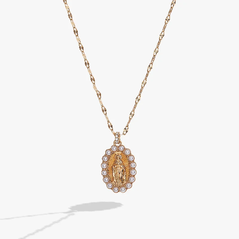Limited-Time Jewelry Sale – Don't Miss These Deals Divine Guides Mary Pendant Necklace