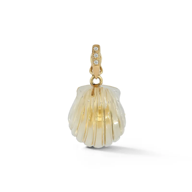 Modern Jewelry At Exclusive Discounts – Shop Today Dream Shell Pendant - Citrine