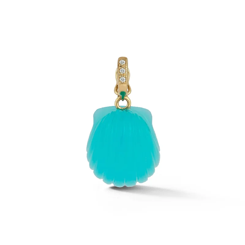 Shop Stylish Jewelry Now And Save Big Dream Shell Pendant - Laguna Agate