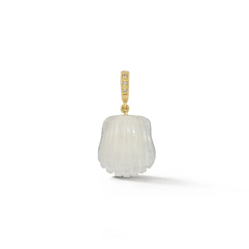Special Offers On Handcrafted And Designer Jewelry Dream Shell Pendant - Moonstone