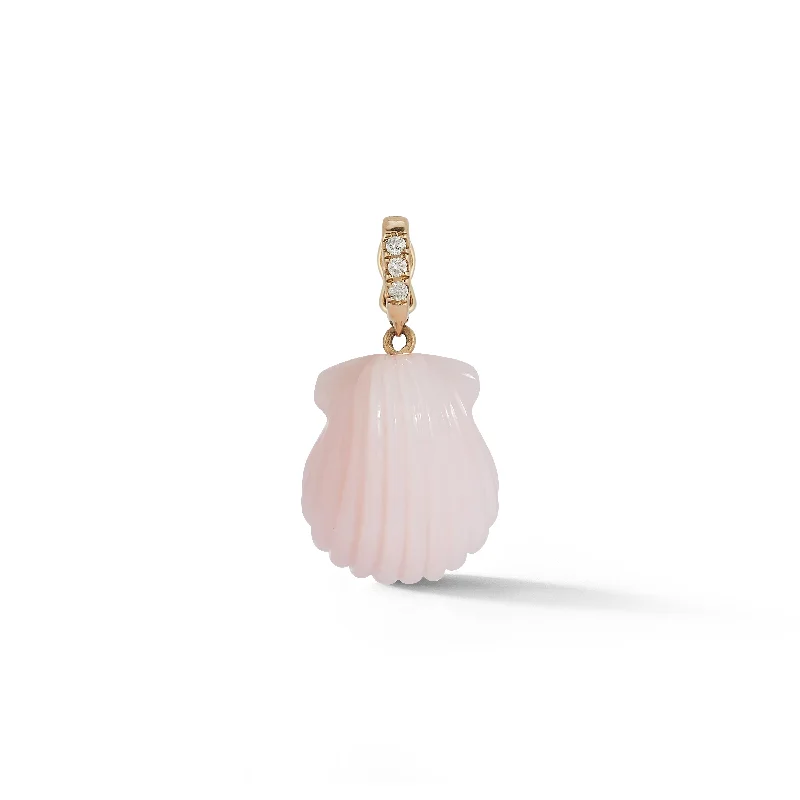 Exclusive Jewelry Sale – Limited-Time Discounts Dream Shell Pendant - Pink Opal