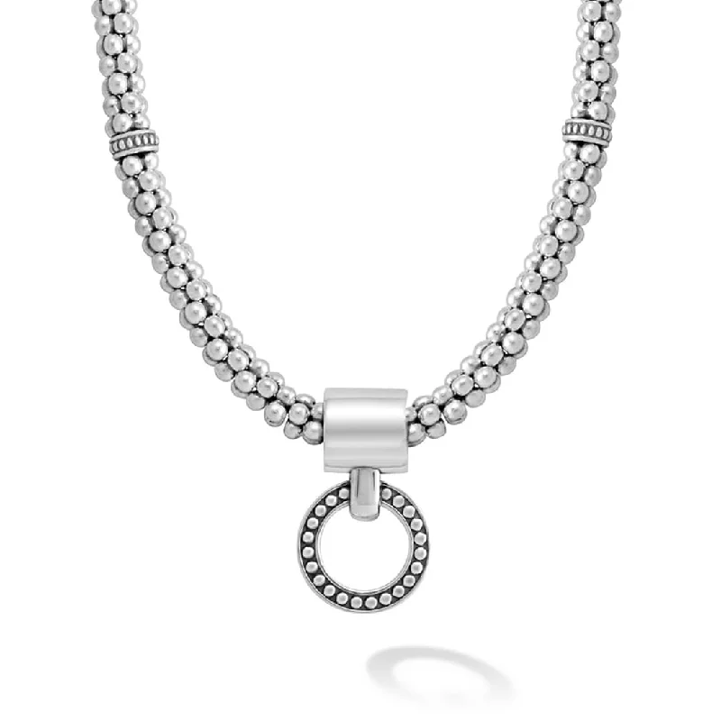 Grab Exquisite Jewelry At The Lowest Prices Enso Beaded Circle Pendant Necklace