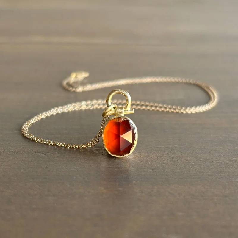 Elegant Jewelry Pieces At Unbelievable Prices Faceted Oval Hessonite Garnet Dome Pendant Elegant Jewelry Pieces At Unbelievable Prices Faceted Oval Hessonite Garnet Dome Pendant