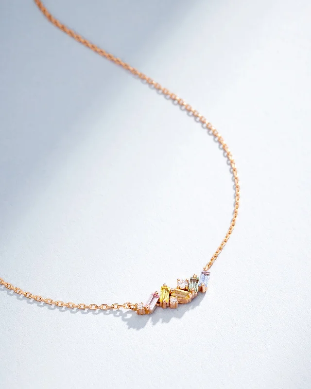 Timeless Jewelry At Special Discount Rates Frenzy Pastel Sapphire Mini Bar Pendant