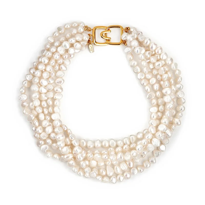 Romantic Heart-Shaped Jewelry For Special Gifts Freshwater Pearl Necklace