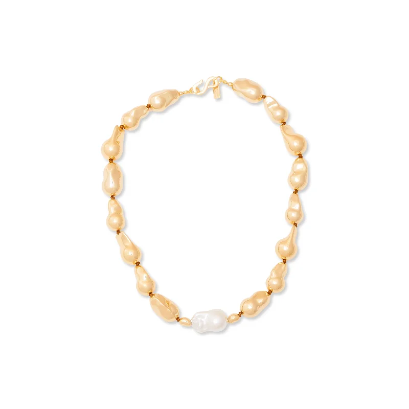 Exclusive Jewelry Sale Event – Shop Now Gold & Baroque Pearl Necklace