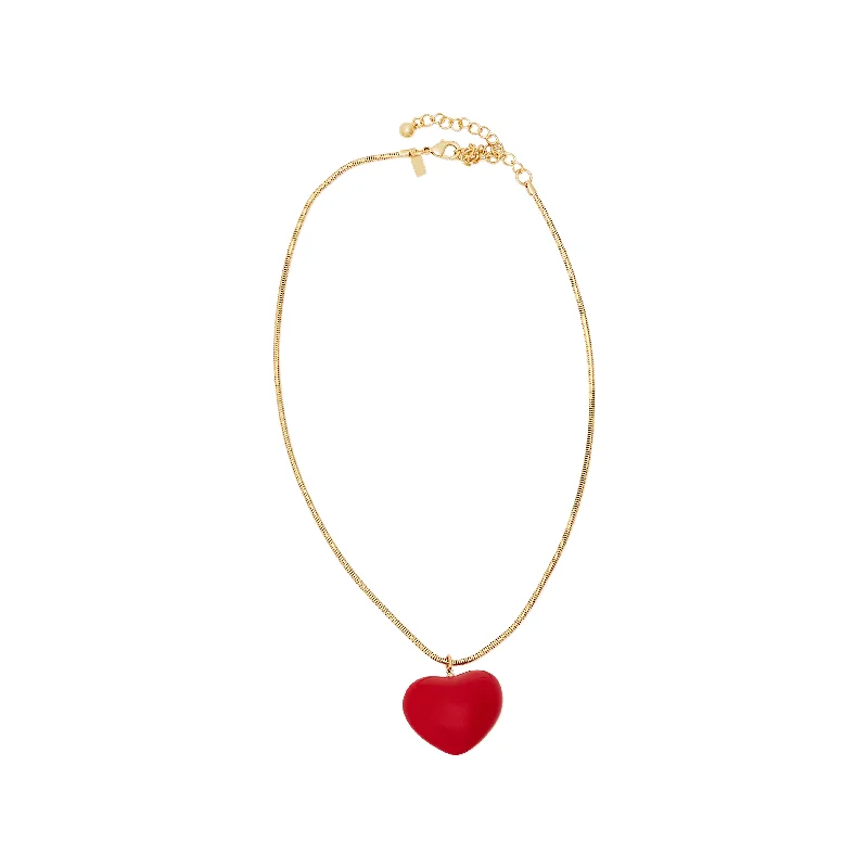 Flash Sale On Stunning Jewelry – Don't Miss Out "SATC" Red Heart Pendant Necklace
