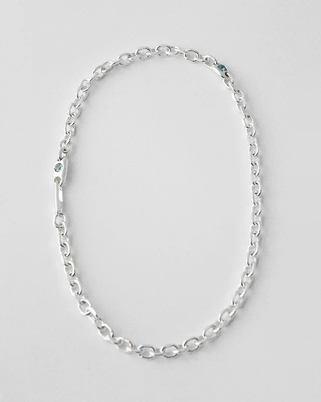 GRAVITY CHAIN | SKY BLUE TOPAZ