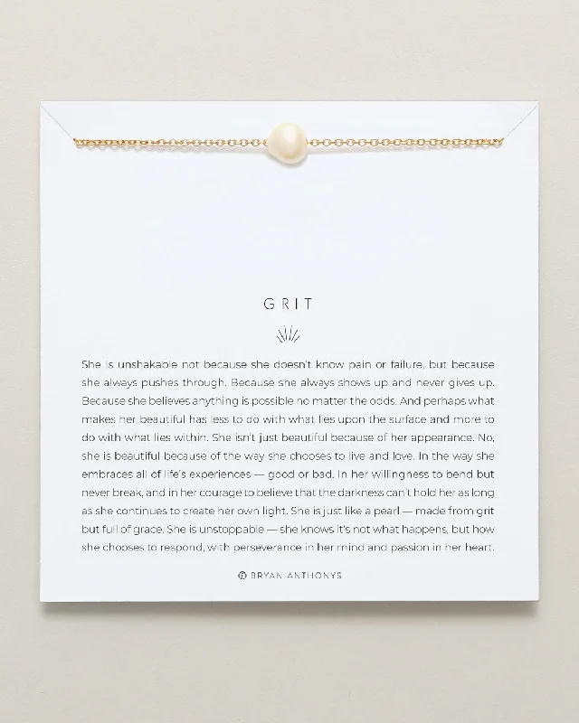 Flash Sale On Exquisite Jewelry – Don't Miss Out Grit Necklace