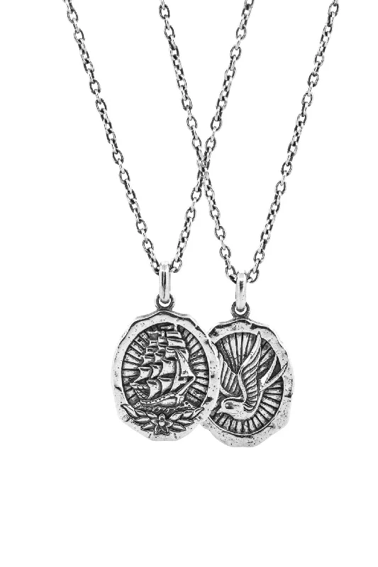 Grab Your Favorite Jewelry At The Lowest Prices Homebound Necklace (Double Sided)