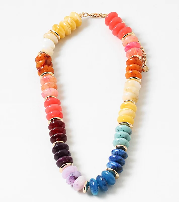 Exclusive Online Jewelry Sale – Don't Wait Italian Coast Resin Necklace