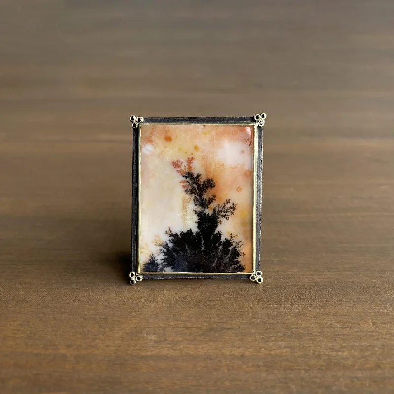 Special Sale On Handcrafted Jewelry – Shop Today Dendritic Agate Convertible Brooch/Pendant Special Sale On Handcrafted Jewelry – Shop Today Dendritic Agate Convertible Brooch/Pendant