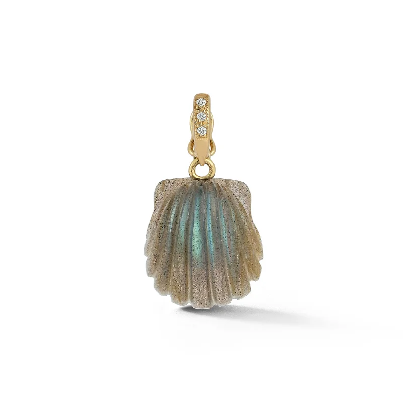 Grab Your Dream Jewelry At The Lowest Prices Dream Shell Pendant - Labradorite