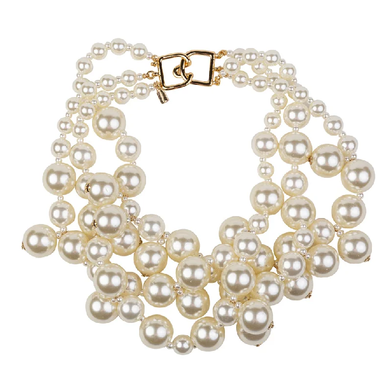 Flash Jewelry Sale – Get Stunning Pieces At Low Prices Pearl Cluster Drops Necklace