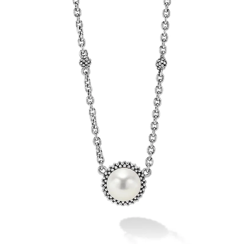 Dainty And Elegant Jewelry Now At Reduced Prices Luna Pearl Pendant Necklace