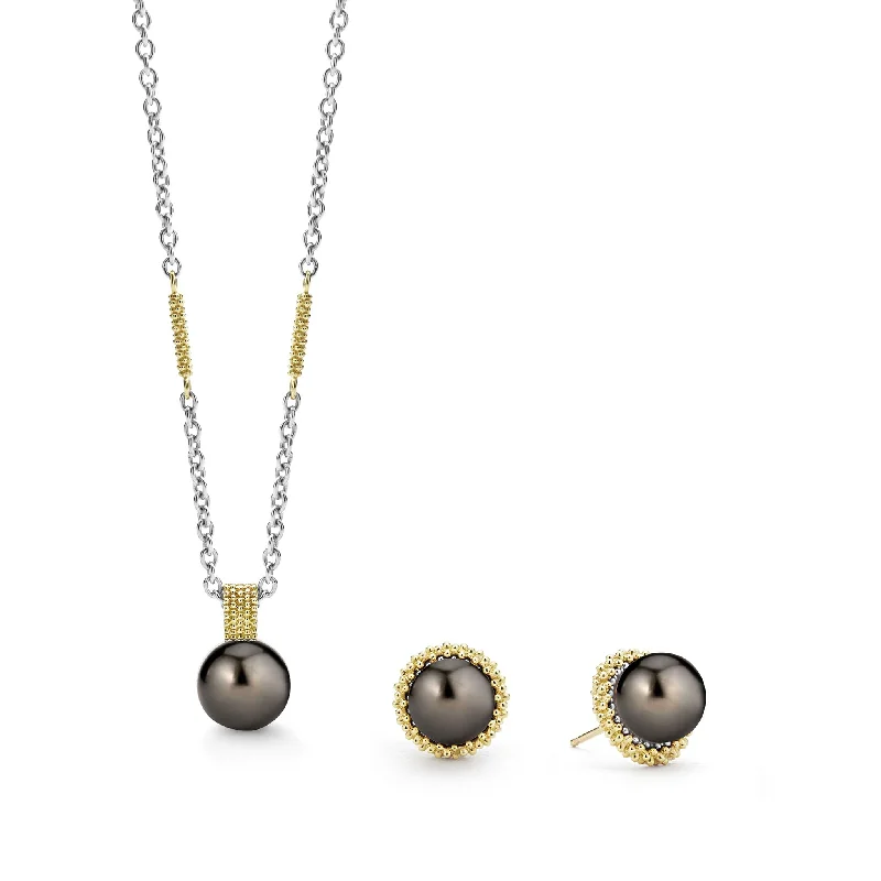 Luxury Meets Affordability – Jewelry Sale Live Now Luna Tahitian Black Pearl Gift Set Luxury Meets Affordability – Jewelry Sale Live Now Luna Tahitian Black Pearl Gift Set