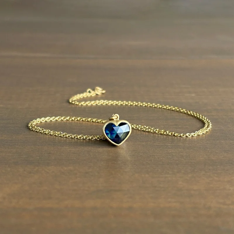 Limited-Time Offer On Elegant Jewelry Pieces Medium Australian Sapphire Sweetheart Pendant Limited-Time Offer On Elegant Jewelry Pieces Medium Australian Sapphire Sweetheart Pendant