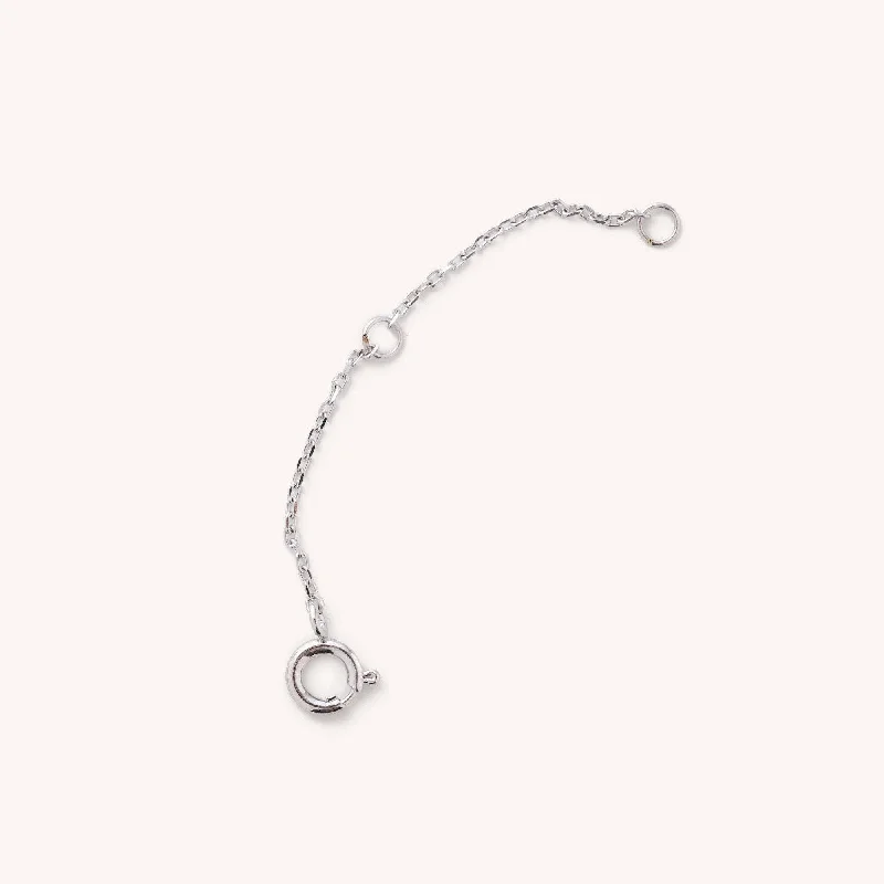 Breathtaking Jewelry, Breathtaking Prices 3" Necklace Extender- Silver