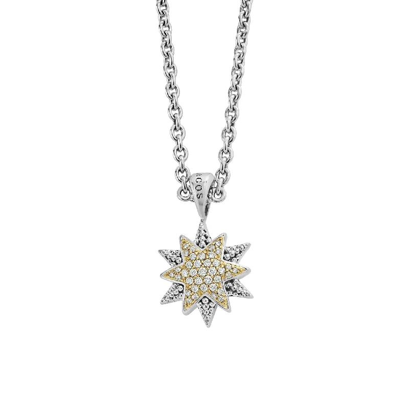 Exclusive Gemstone Jewelry Markdowns – Shop Now North Star Two-Tone Star Diamond Pendant Necklace Exclusive Gemstone Jewelry Markdowns – Shop Now North Star Two-Tone Star Diamond Pendant Necklace