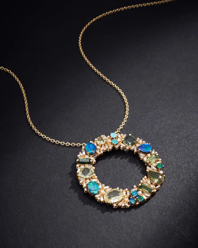 Exclusive Jewelry Discounts – Shop Now For Savings One of a Kind Opal Doublet & Green Sapphire Halo Pendant Exclusive Jewelry Discounts – Shop Now For Savings One of a Kind Opal Doublet & Green Sapphire Halo Pendant