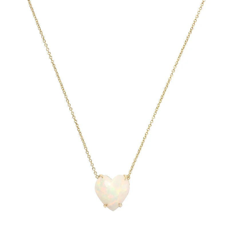 Breathtaking Jewelry, Breathtaking Prices Opal Bubble Heart Necklace