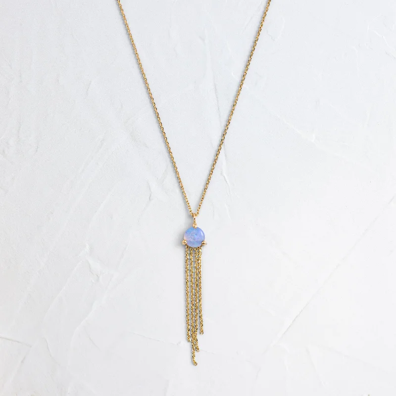 Chic, Trendy, And Affordable Jewelry Sale Opal Haze Necklace - In Stock