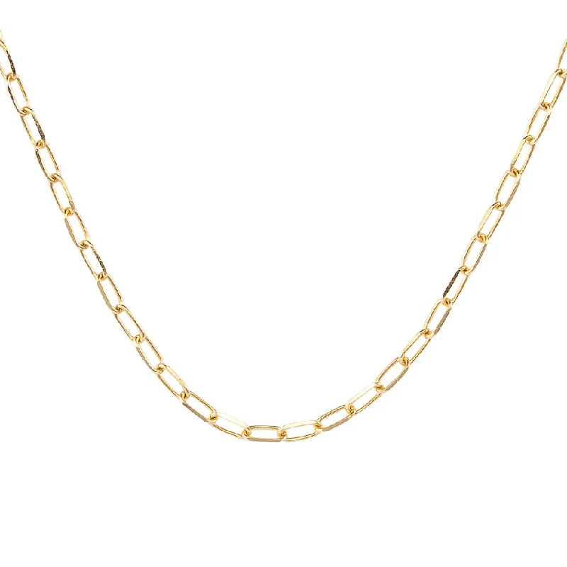 Delicate Crystal Jewelry For Sophisticated Charm Oval Link Chain