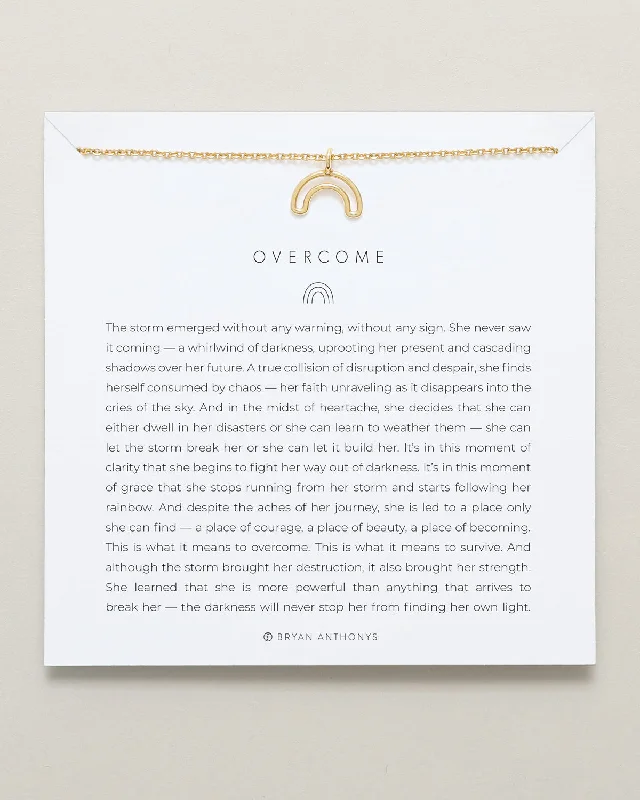 High-End Jewelry, Now More Affordable Than Ever Overcome Necklace