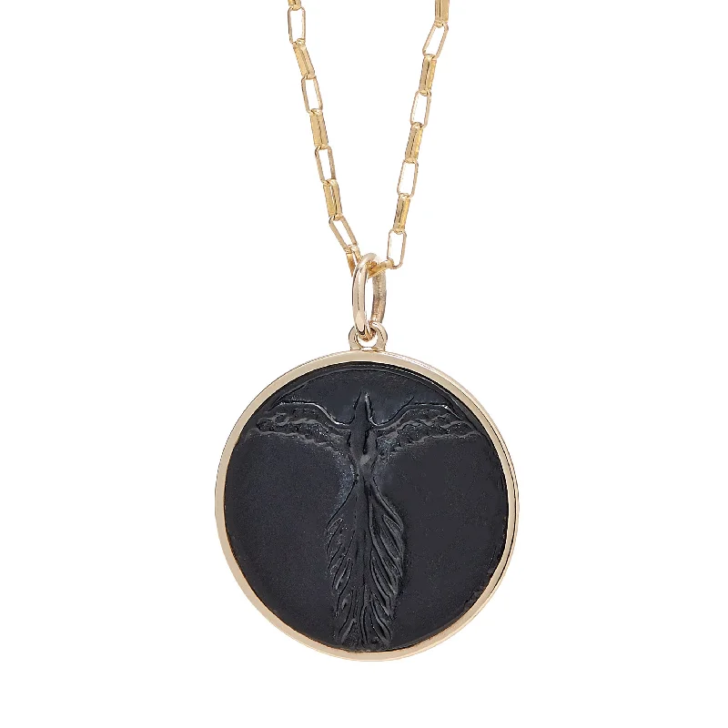 Premium Diamond Jewelry At Once-In-A-Lifetime Discounts Phoenix Intaglio Medallion Premium Diamond Jewelry At Once-In-A-Lifetime Discounts Phoenix Intaglio Medallion