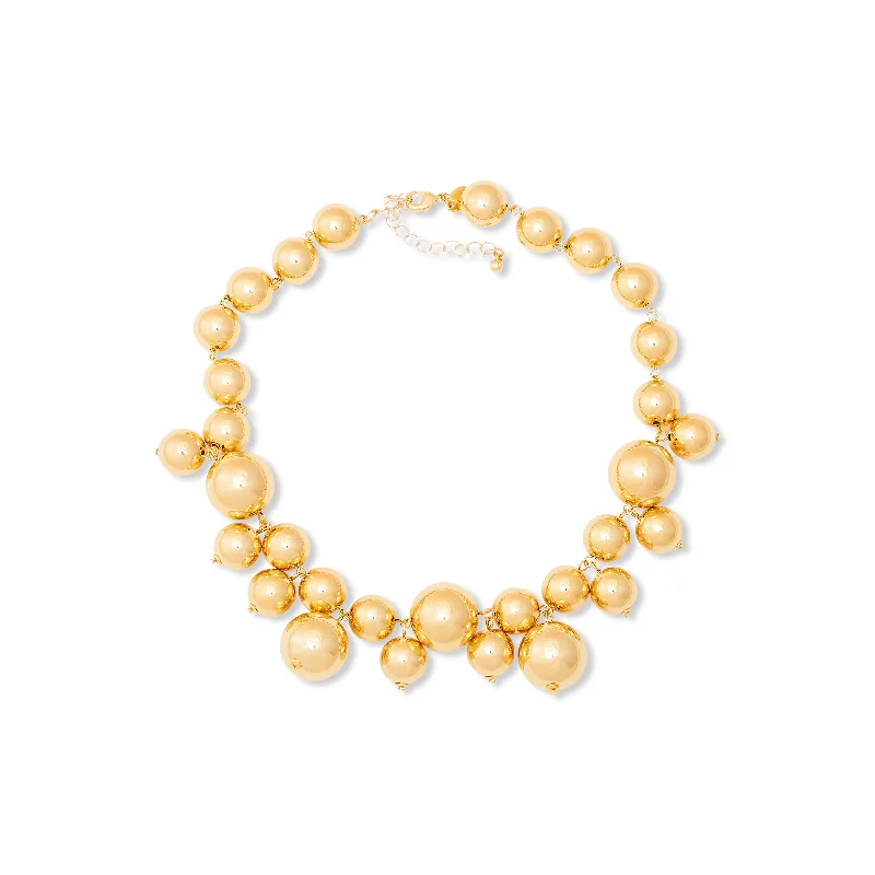 Unmissable Jewelry Sale – Shop Before It's Too Late Polished Gold Round Bead Necklace Unmissable Jewelry Sale – Shop Before It's Too Late Polished Gold Round Bead Necklace