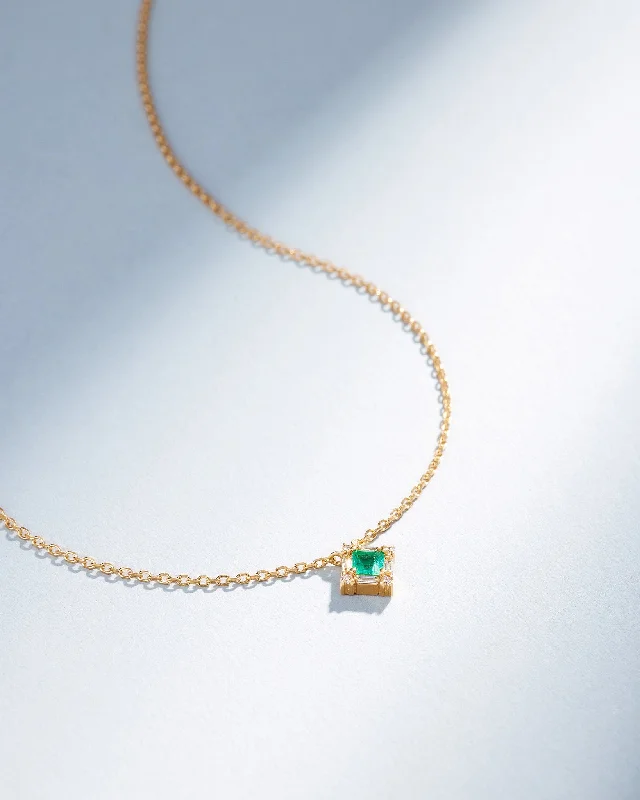 Sparkle On A Budget – Fine Jewelry For Less Princess Mini Emerald Pendant