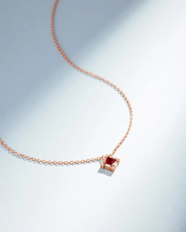The Perfect Jewelry Piece At The Perfect Discount Princess Mini Ruby Pendant