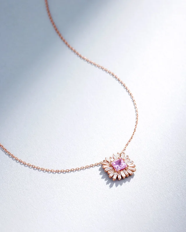 High-End Sparkle, Low-End Prices – Jewelry Sale Live Princess Pink Sapphire Spark Pendant High-End Sparkle, Low-End Prices – Jewelry Sale Live Princess Pink Sapphire Spark Pendant