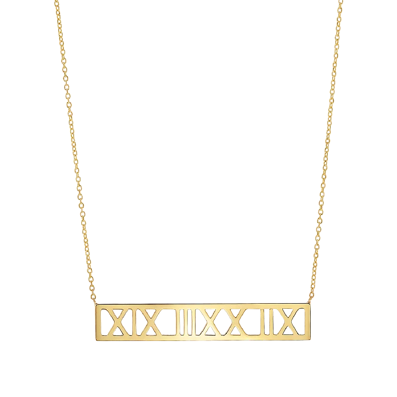 Shop Stylish Jewelry Now And Save Big Roman Numeral Necklace