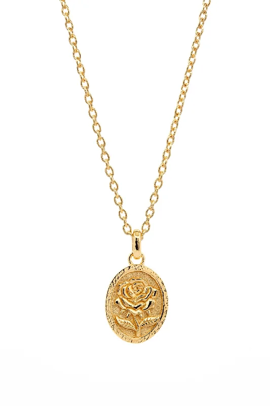 Flash Sale On Stunning Jewelry – Don't Miss Out Rose Necklace I Gold