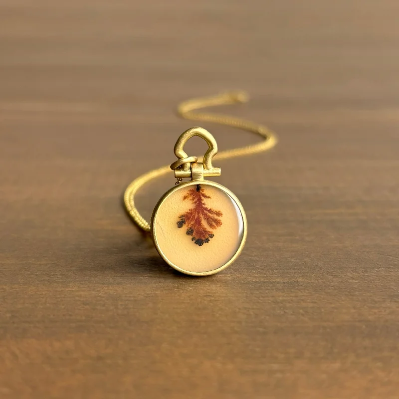 Grab Your Favorite Jewelry At The Lowest Prices Round Tree Sprout Dendritic Agate Pendant Grab Your Favorite Jewelry At The Lowest Prices Round Tree Sprout Dendritic Agate Pendant