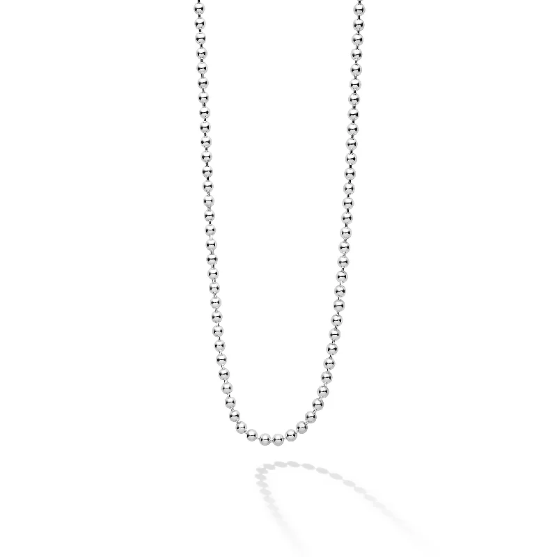 Unmissable Jewelry Sale – Shop Before It's Too Late Signature Caviar Beaded Chain Necklace Unmissable Jewelry Sale – Shop Before It's Too Late Signature Caviar Beaded Chain Necklace