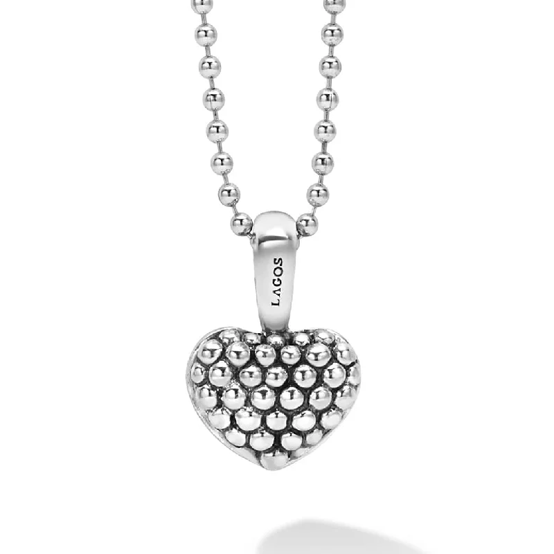 Holiday Jewelry Sale – Perfect Gifts At Great Prices Signature Caviar Caviar Beaded Heart Pendant Necklace Holiday Jewelry Sale – Perfect Gifts At Great Prices Signature Caviar Caviar Beaded Heart Pendant Necklace